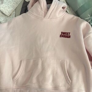 Abercrombie & Fitch Light Pink Hoodie